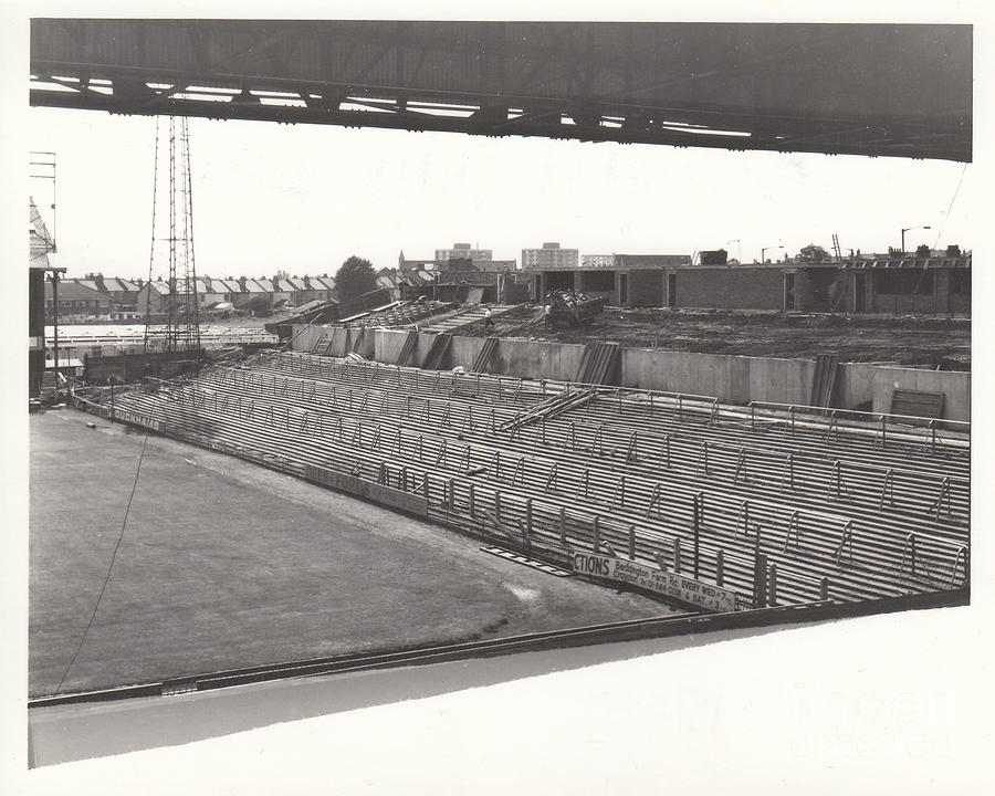 Crystal Palace - Selhurst Park - North Stand Whitehorse Lane 1 - August 1969 Photograph by Legendary Football Grounds