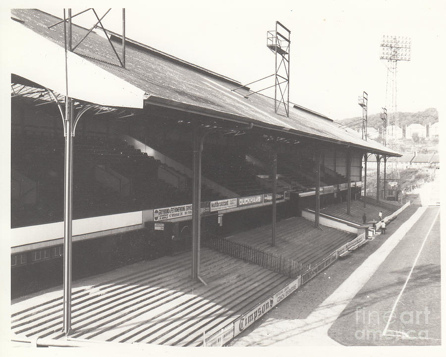 Crystal Palace - Selhurst Park - West Main Stand 1 - August 1969 Photograph by Legendary Football Grounds