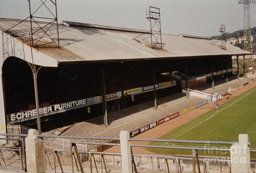 Crystal Palace - Selhurst Park - West Main Stand 2 - 1980s Photograph by Legendary Football Grounds
