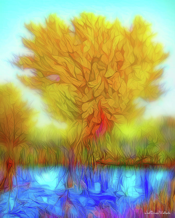 Crystal Pond Dream Digital Art by Joel Bruce Wallach