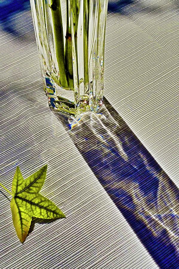 Abstract Photograph - Crystal Reflections by Kirsten Giving