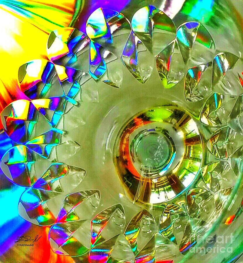 Crystal Refraction Photograph by Rob Mandell - Fine Art America