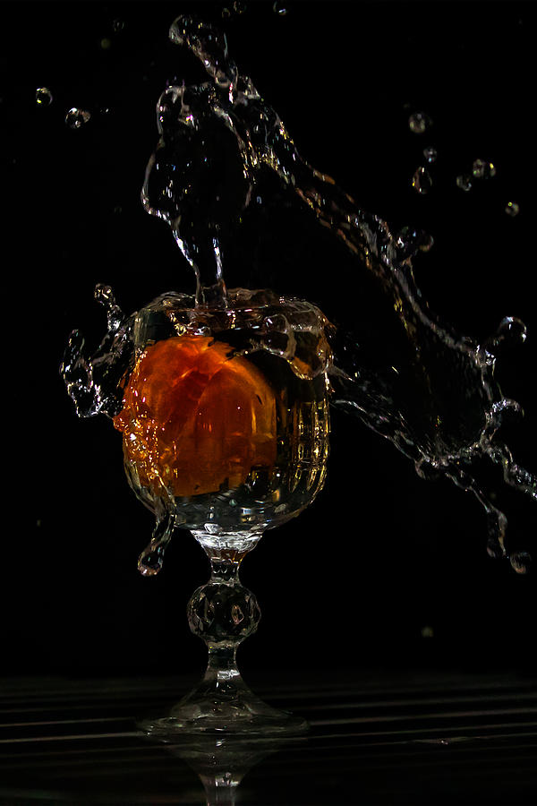 Crystal Splash Photograph by Ramabhadran Thirupattur