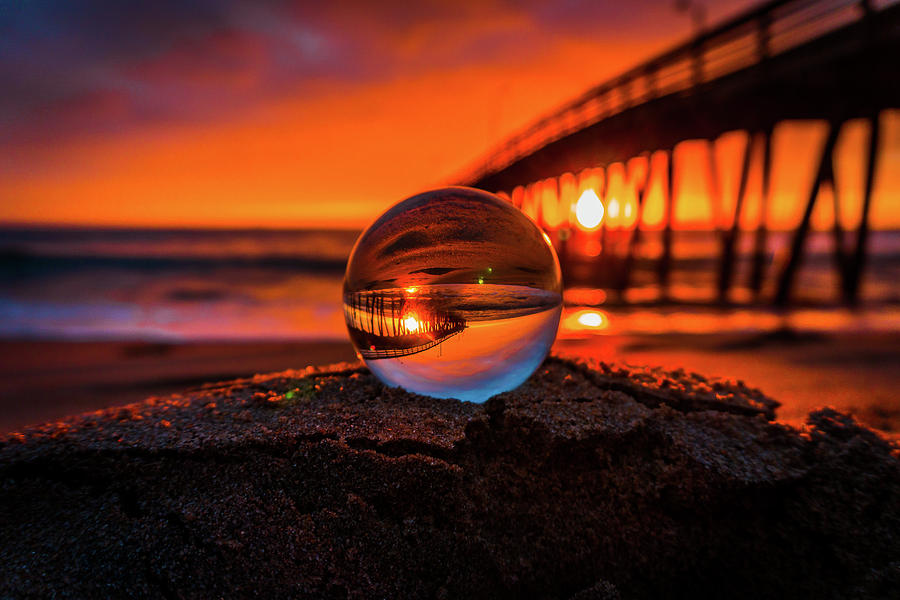 Sunset Photograph - Crystal Sunset by Brian James