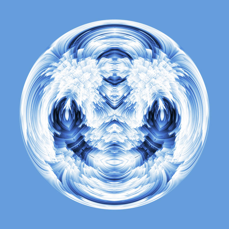 Crystals Ball Digital Art by K Bradley Washburn