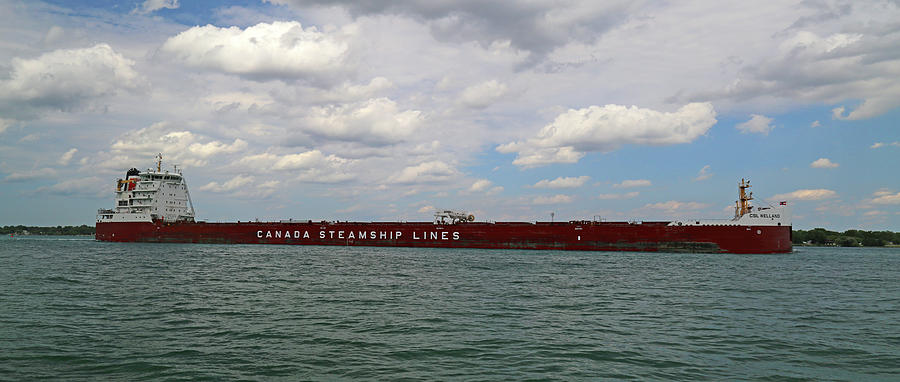 CSL Welland Panorama Photograph by Mary Bedy