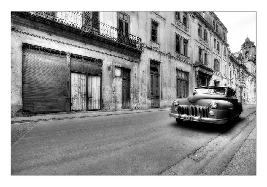 Black And White Photograph - Cuba 14 by Marco Hietberg - City and Landscape Photography - Art Shop