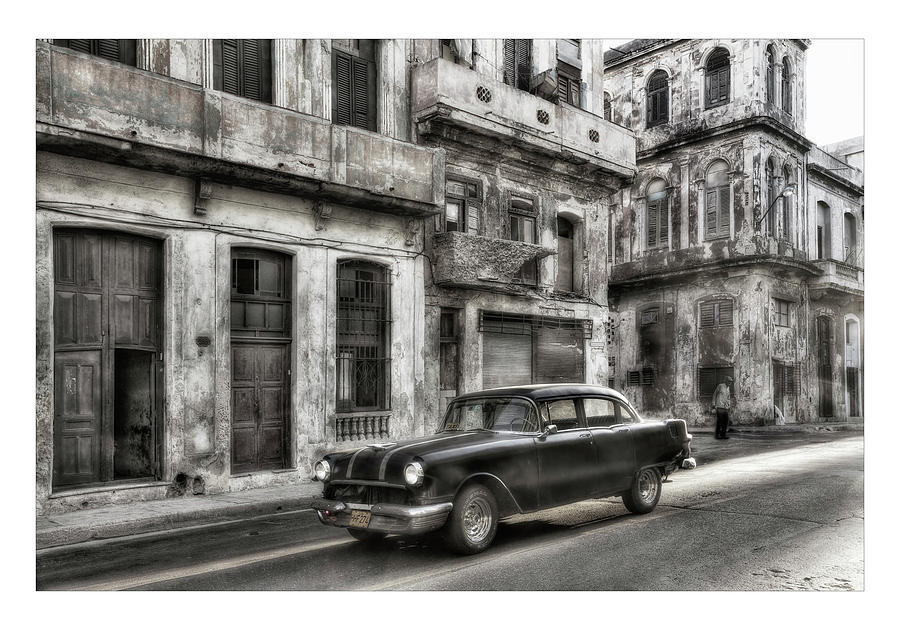 Black And White Photograph - Cuba 15 by Marco Hietberg - City and Landscape Photography - Art Shop