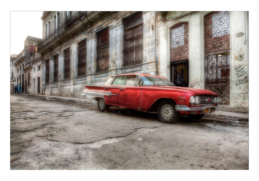 Car Photograph - Cuba 18 by Marco Hietberg - City and Landscape Photography - Art Shop