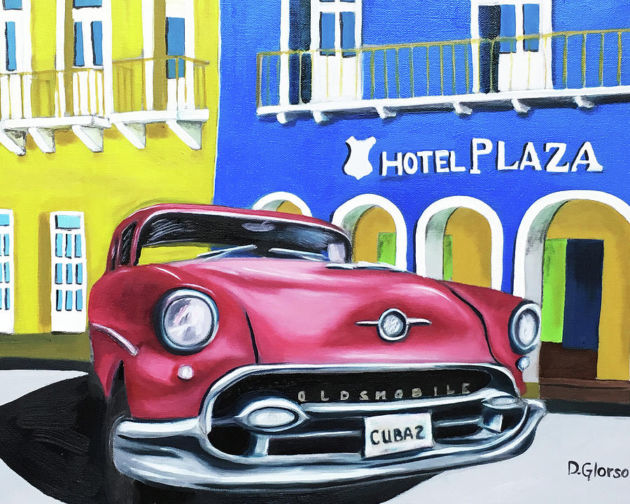 Cuba 2 Painting by Dean Glorso