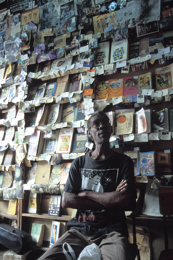 Cuba Book Store Photograph by Marcus Best