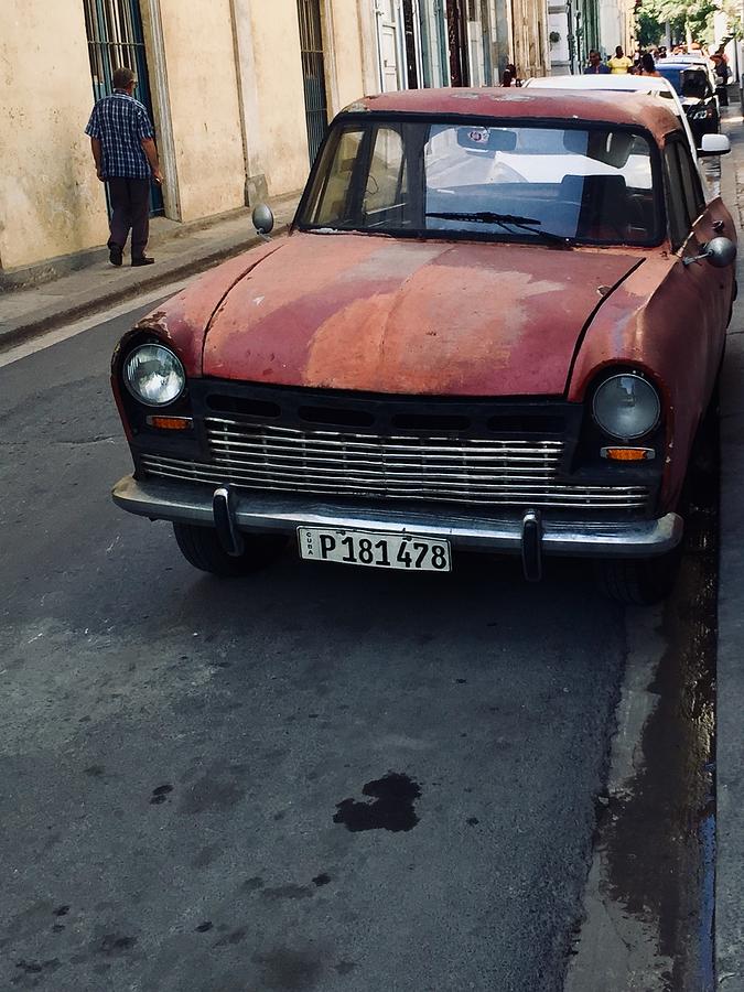 Cuba Car #1 Photograph by Kerry Obrist