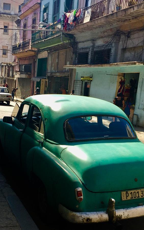 Cuba Car #5 Photograph by Kerry Obrist