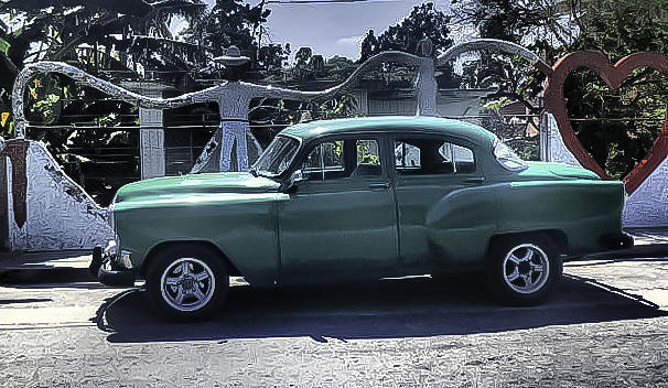 Cuba Car 8 Photograph by Will Burlingham