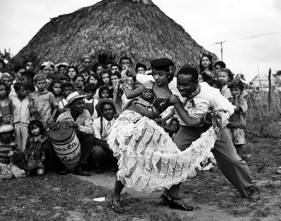 Cuba  Cuban-african Dancers Photograph by Everett
