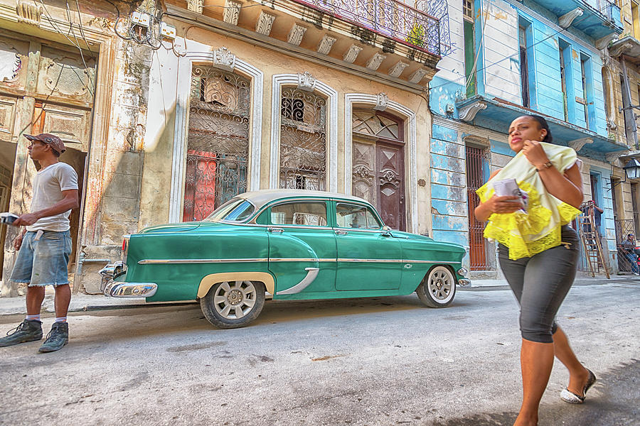 Cuban Beauty Everywhere Photograph by Bert Peake
