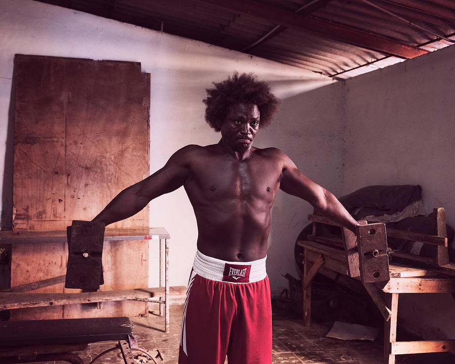 Cuban Boxer in Training II Photograph by Joan Carroll