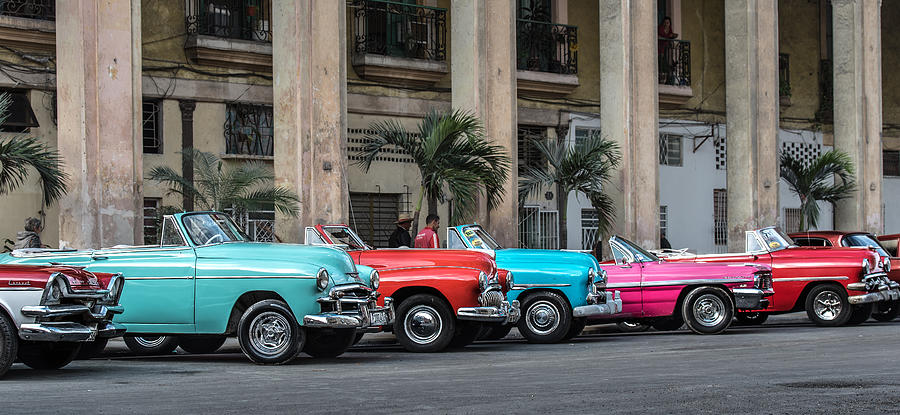 Cuban Car Show Photograph by Art Atkins