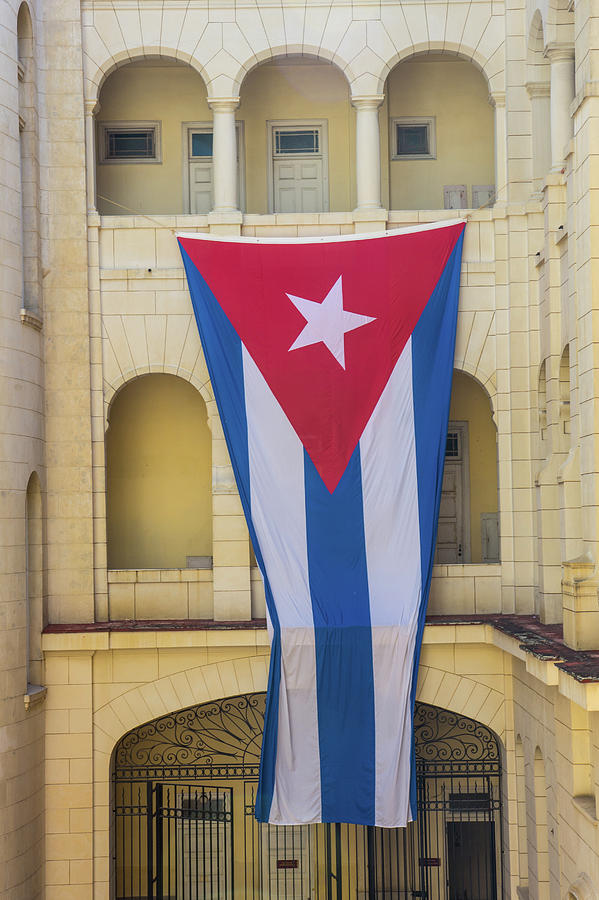 Cuban Flag Photograph by Nicole Freedman