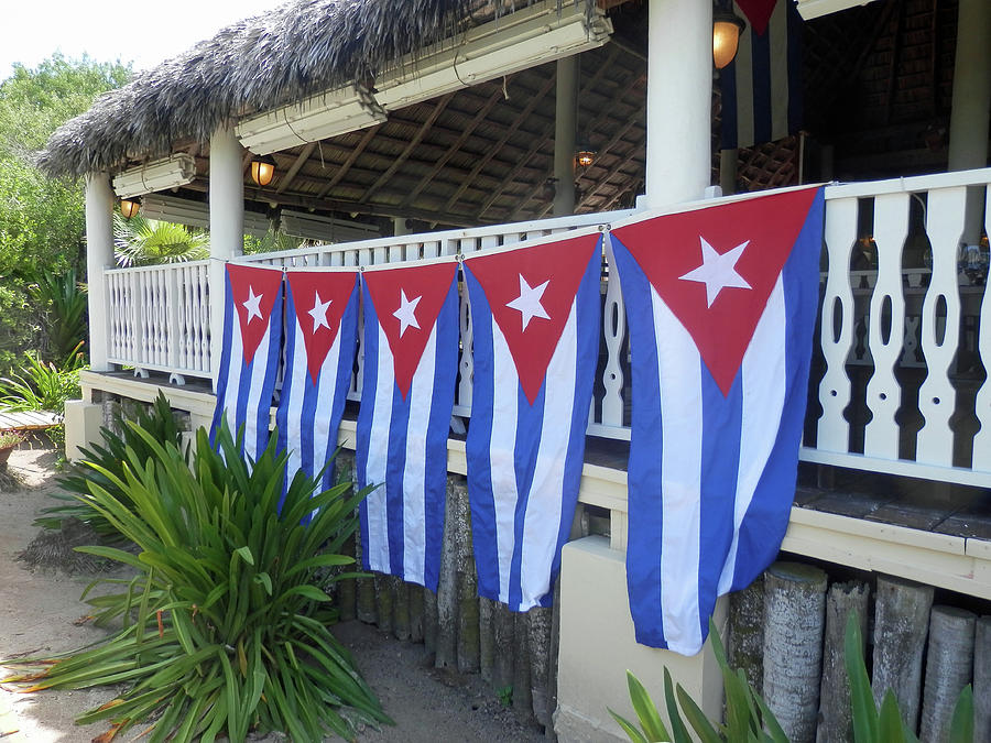 Cuban Flags Photograph by Pema Hou