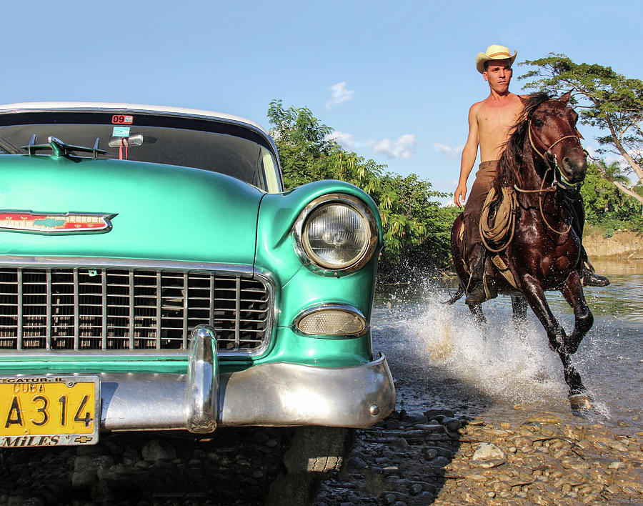 Cuban Horsepower Photograph by Marla Craven