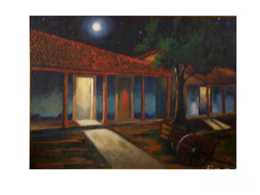 Cuban night Painting by Jean Pierre Bergoeing