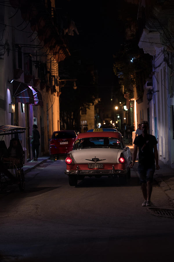Cuban Night Ride Photograph by Art Atkins