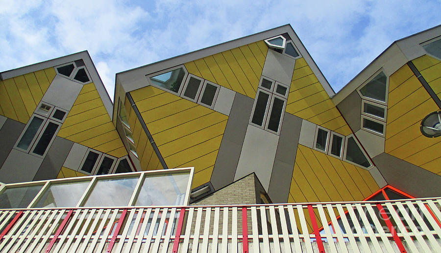 Cube Houses 30 Photograph by Randall Weidner