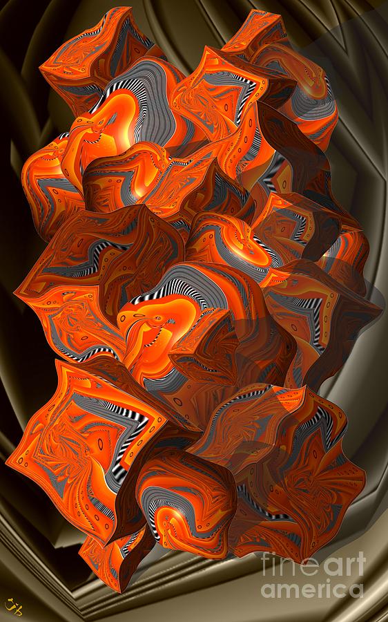 Cubic Tendings Digital Art by Ron Bissett