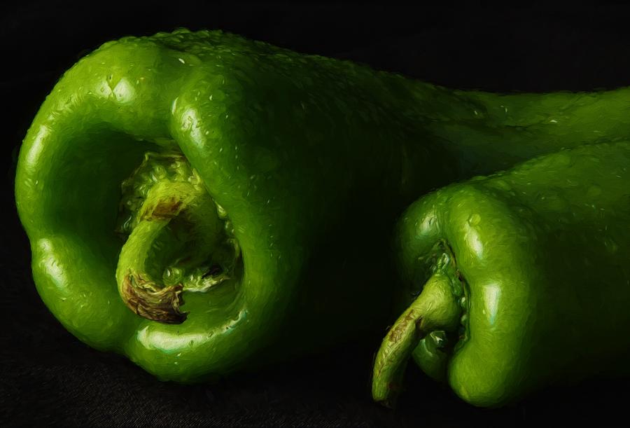 Cubinelle Peppers II Photograph by Richard Rizzo