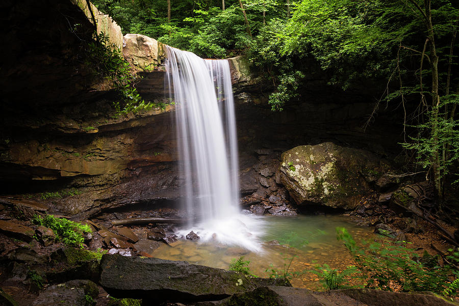Cucumber Falls #2 Photograph by Stephen Stookey