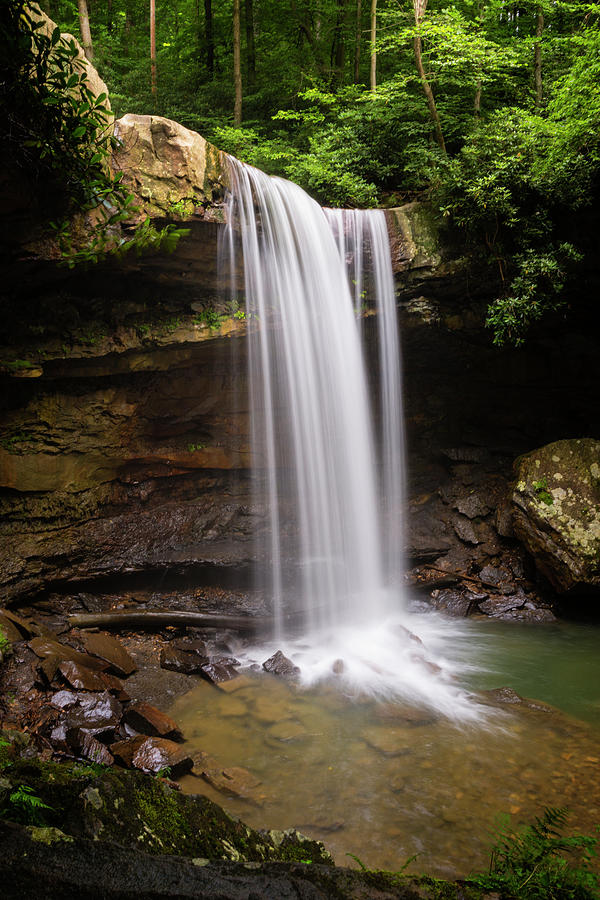 Cucumber Falls Photograph by Stephen Stookey
