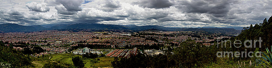 Cuenca, Ecuador - Panorama Photograph by Al Bourassa