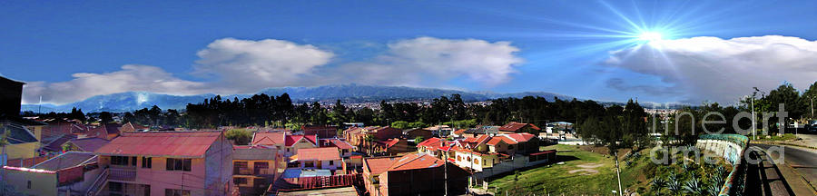 Cuenca, Ecuador - Panorama III Photograph by Al Bourassa