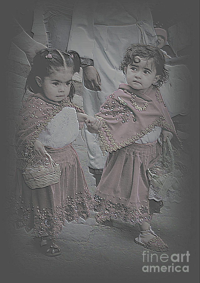 Cuenca Kids 1005 Photograph by Al Bourassa