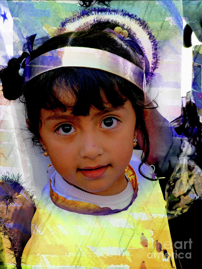 Cuenca Kids 1008 Photograph by Al Bourassa