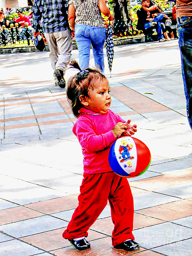 Cuenca Kids 1093 Photograph by Al Bourassa