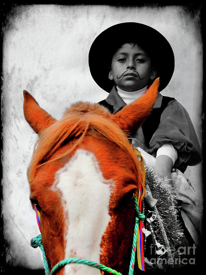 Cuenca Kids 1121 Photograph by Al Bourassa