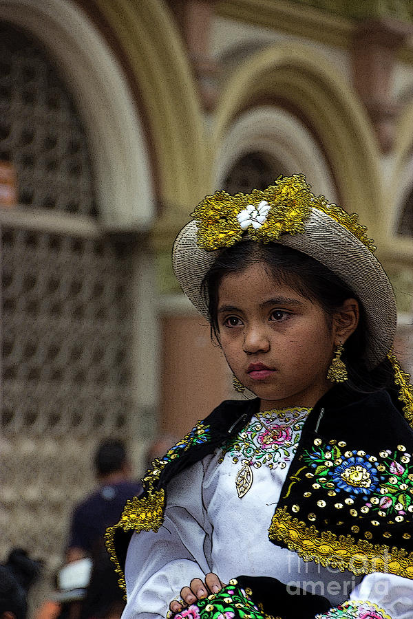 Cuenca Kids 811 Photograph by Al Bourassa