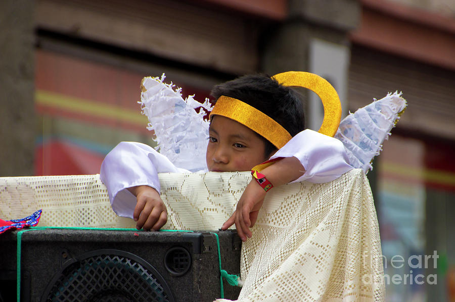 Cuenca Kids 812 Photograph by Al Bourassa