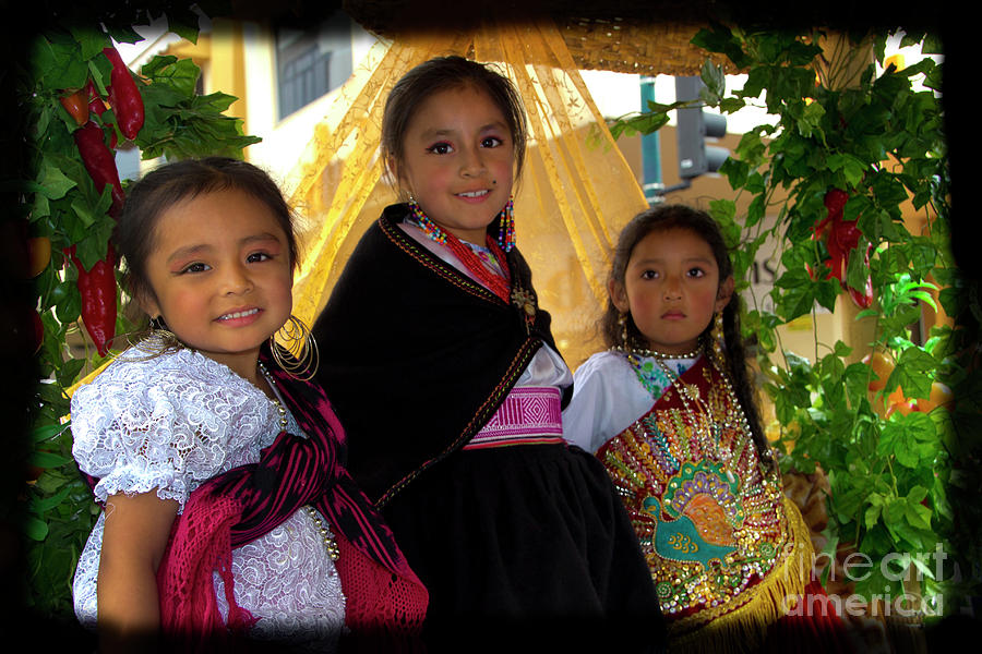 Cuenca Kids 860 Photograph by Al Bourassa
