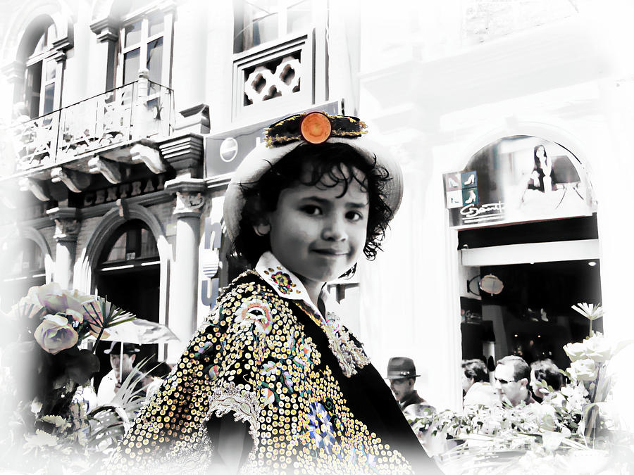 Cuenca Kids 938 Photograph by Al Bourassa