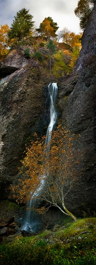 Culnaskiach Falls Photograph by Joe Macrae