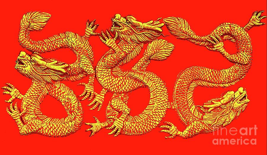 Cultural Dragons Of China Digital Art