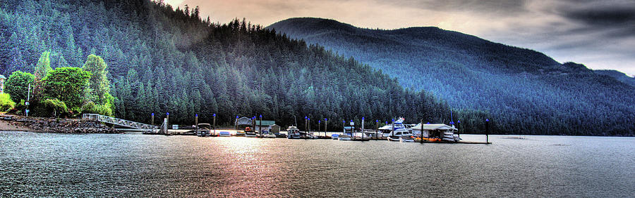 Boat Photograph - Cultus Lake by Lawrence Christopher