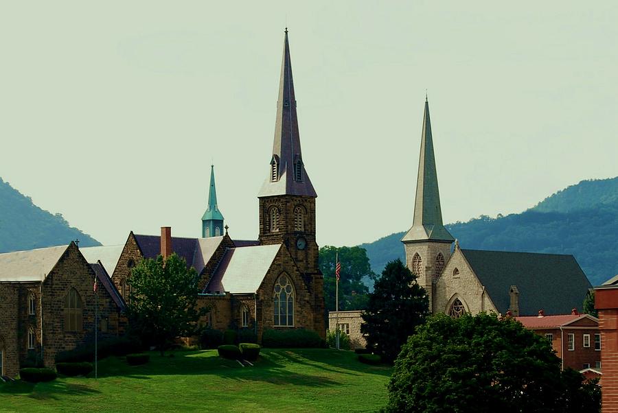Cumberand Steeples Photograph by Eric Liller