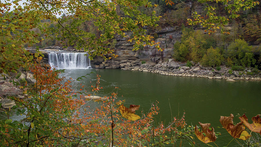Cumberland Falls and River Photograph by Kevin Craft