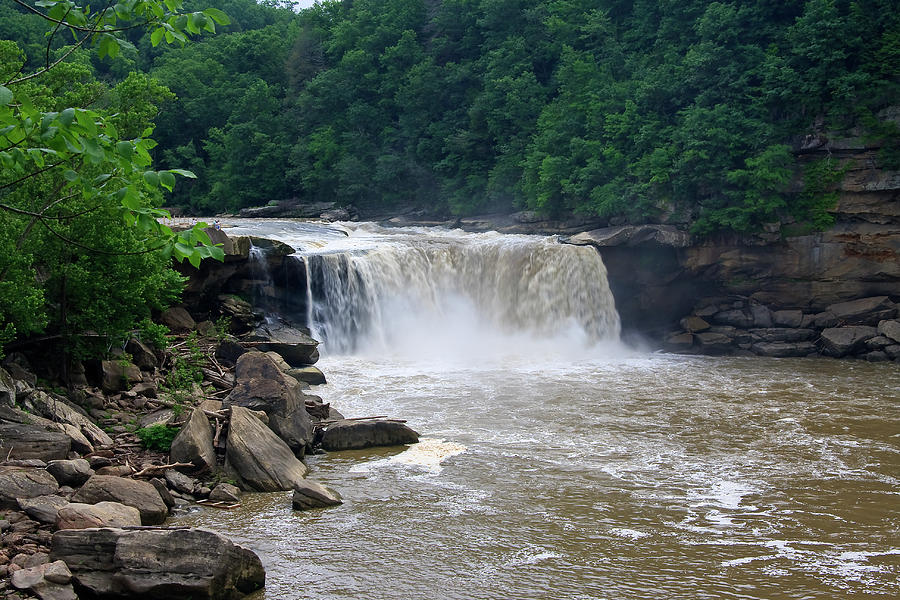 Cumberland Falls In Kentucky Photograph