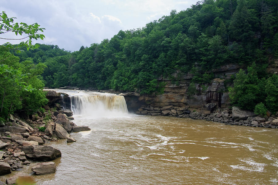 Cumberland Falls near Corbin, Kentucky Photograph by Jill Lang