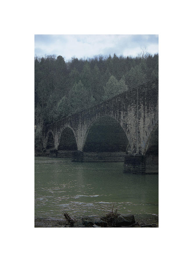 Cumberland River Bridge Photograph by Michael Peychich